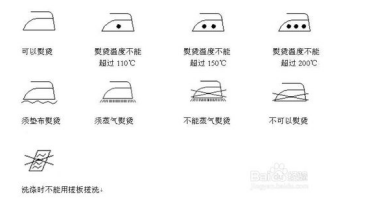 熨燙標(biāo)識(shí) 熨燙標(biāo)識(shí)